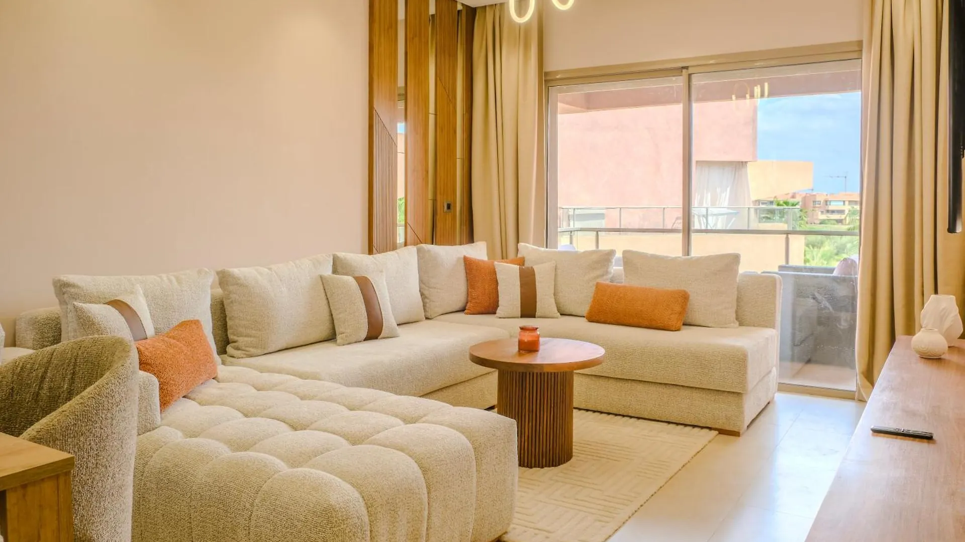 마라케시 Luxury 2Bd In Prestigia Jade With Pool And Golf View 아파트 모로코